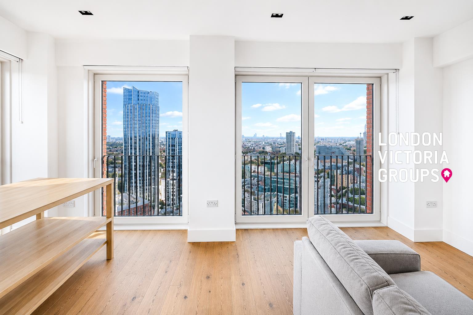 2 bed property in Keybridge Tower, 1 Exchange Gardens, London